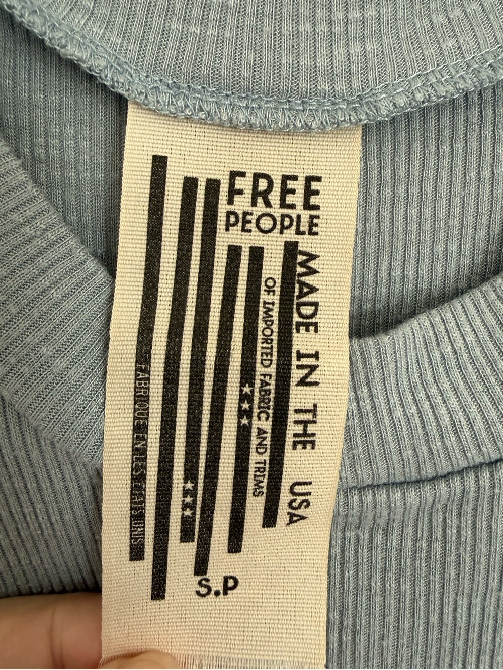 Free People Mock Me Tank Ribbed - Picture 4 of 5